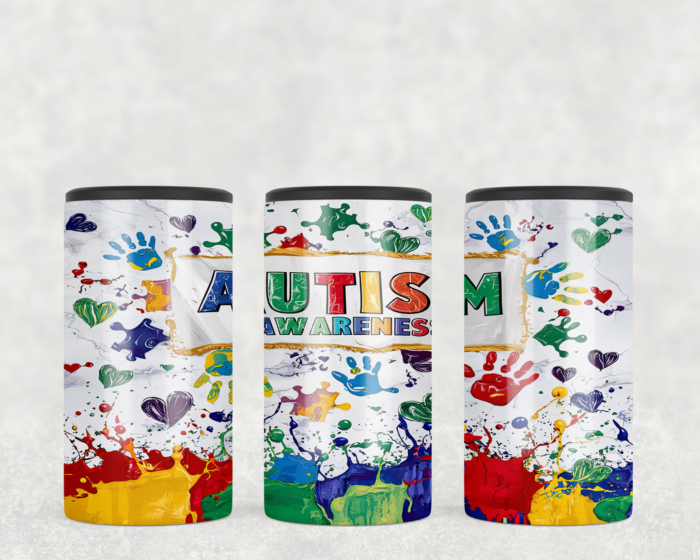 Autism Awareness 5-in-1 Can Hugger Tumbler - 5311