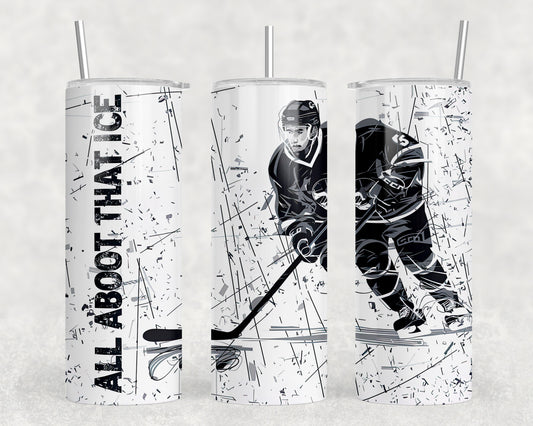 Hockey 20oz Skinny Tumbler - 5314