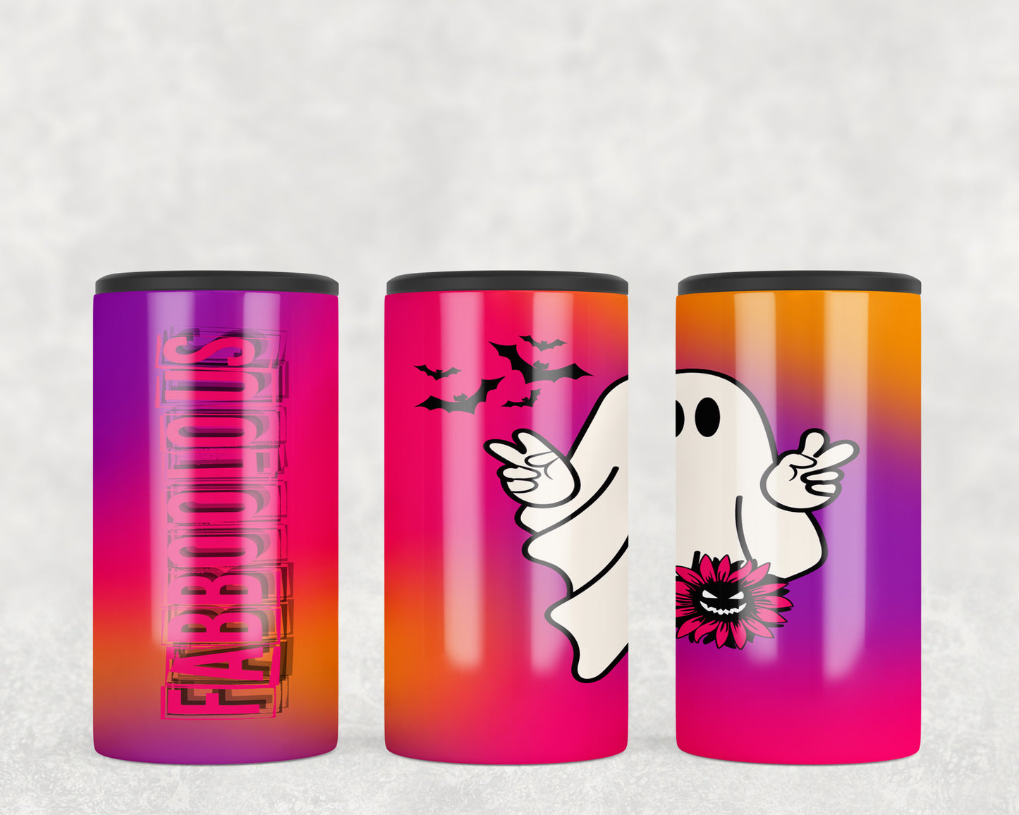 Funny Halloween Ghost 5-in-1 Can Hugger Tumbler - 5321