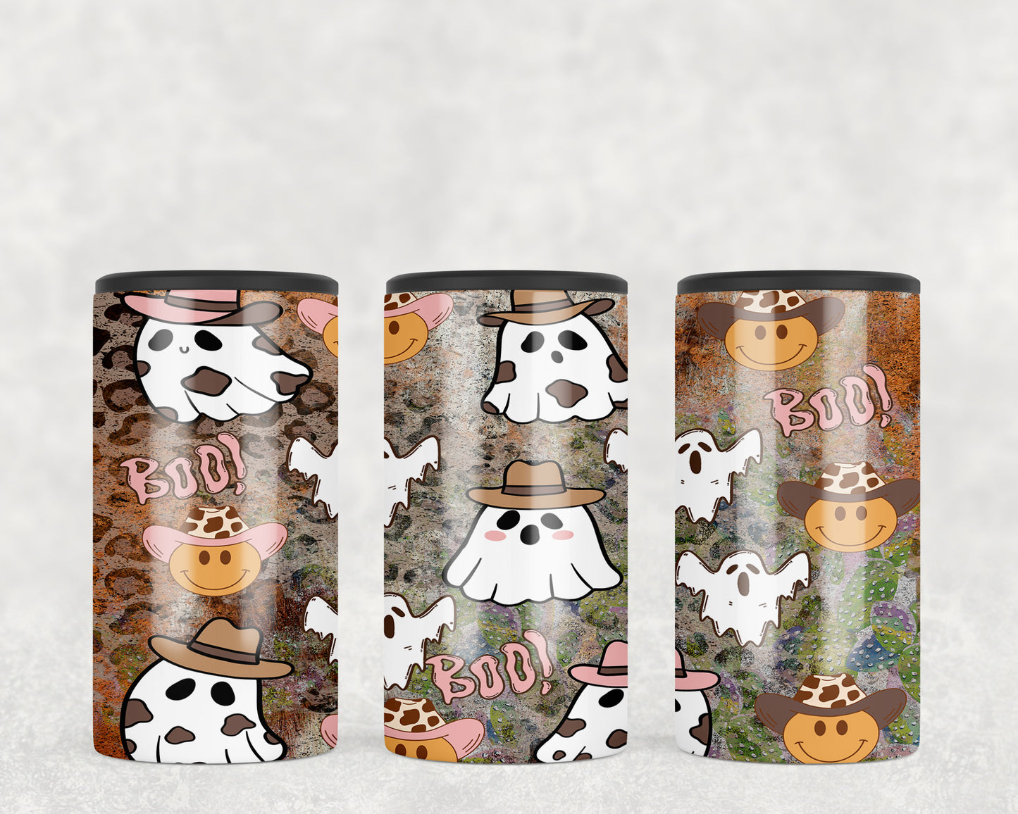 Western Ghosts Halloween 5-in-1 Can Hugger Tumbler - 5327