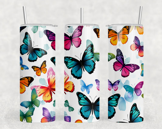 Butterflies  20oz Skinny Tumbler - 5328