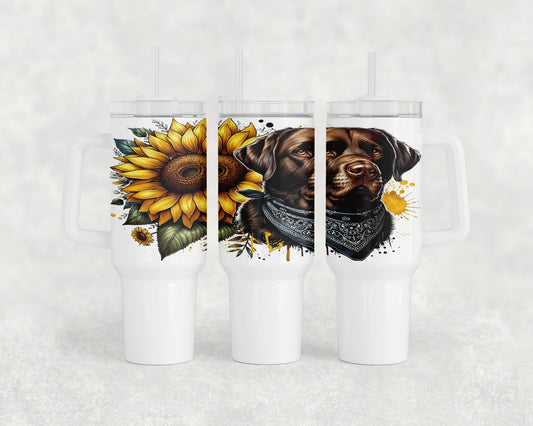 Labrador Dog 40oz Tumbler - 5330