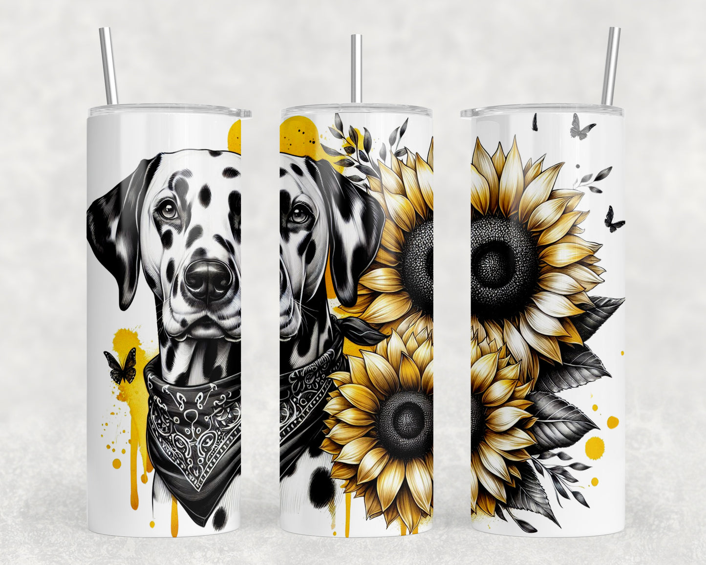 Dalmatian Dog 20oz Skinny Tumbler - 5338