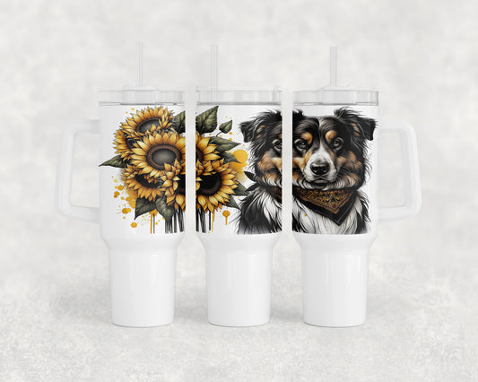 Australian Shepherd Dog 40oz Tumbler - 5341