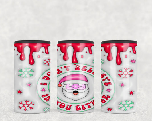 Funny Christmas Inflated 5-in-1 Can Hugger Tumbler - 5361