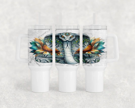 Cobra Snake 40oz Tumbler - 5384