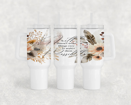 Bible Verse 40oz Tumbler - 5391