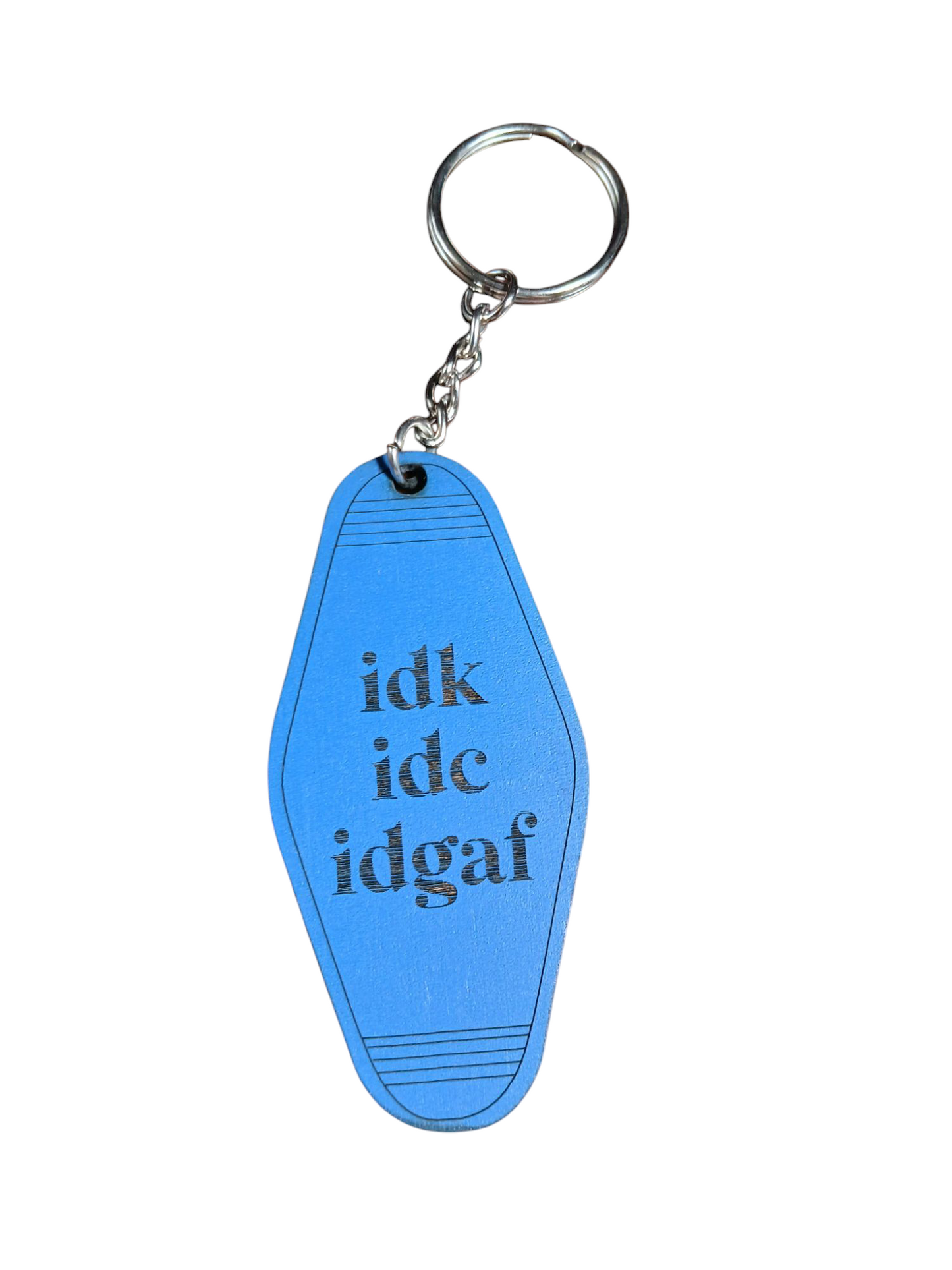 Funny Wooden Keychain