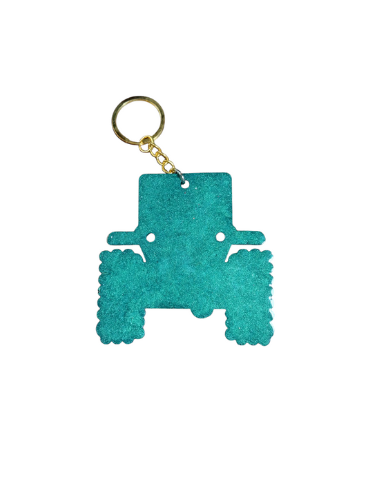 Jeep Epoxy Keychain