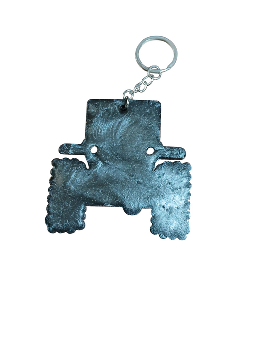 Jeep Epoxy Keychain