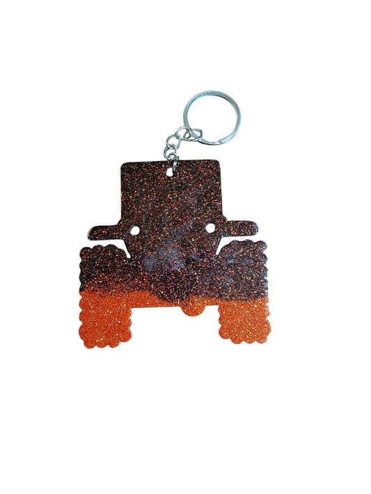 Jeep Epoxy Keychain